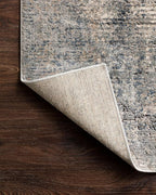 Loloi Teagan Collection TEA-05 Denim/Slate 5'-3" x 7'-6" Area Rug, Large, Soft Neutral Rug, High-Traffic for Living Room, Bedroom, Home Office, Dining Area
