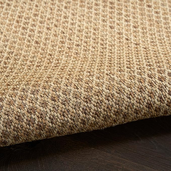 Nourison Home Courtyard 3' x 5' Jute Fabric Area Rug
