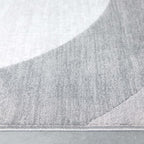 Well Woven Dulcet Bingo Grey Modern Geometric 7'10" x 9'10" Area Rug