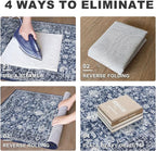 KILOCOCO Hallway Runner 2x7 Rug Runner Printed Vintage Floral Washable Kitchen Runners Non-Slip Rubber Backed Runners for Hallways Laundry Room Distressed Boho Rugs for Entryway Bedroom, Blue