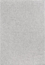 CAMILSON Easy Jute Rug 9x12, Indoor Outdoor Gray Color Farmhouse Area Rugs for Living Room Patio and Kitchen Rug, Solid Boho Woven Design, Easy-Cleaning, Washable Outside Carpet Alfombras (9 x 12)