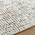 Livabliss x Our PNW Home Cascade Minimalist Area Rug, 10' x 14', Brown