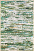 2x3 Modern Abstract Rug for Entryway, Green Grey Multi Super Soft Small Washable Area Rug, Non-Slip Kitchen Rugs, Low-Pile Mat for Bedside, Foyer, Indoor Door Mat