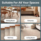 Well Woven Asha Rome Beige Cream 5'3" x 7'3" Area Rug - Oriental Floral Pattern, Easy Clean, Floor-Friendly Backing - for Living Room, Bedroom, and Dining Room