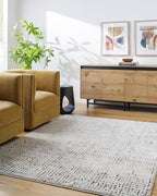 Livabliss x Our PNW Home Cascade Minimalist Area Rug, 9'2" x 12', Brown
