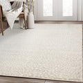 Abani Beige Cheetah Print Area Rug Rugs, Arto Collection - Contemporary Durable Accent Rug (3' x 5')