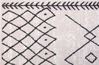 Furnish my Place Trellis Pattern Rug - 5 ft. x 8 ft, Peach, Bohemian Rug with Transitional Design