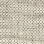 Nourison Home Courtyard Ivory Silver 2'2" x 12' Area Rug - Easy Clean, Non Shedding, Bed Room, Living Room, Dining Room, Kitchen (12' Runner)