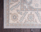 Unique Loom Salzburg Collection Classic Traditional Design Oriental Inspired Border Area Rug (7' 0 x 10' 0 Rectangular, Gray/Beige)