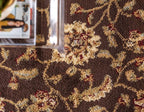 Unique Loom Voyage Collection Traditional Oriental Classic Intricate Design Area Rug (2' 2 x 3' 0 Rectangular, Brown/Ivory)