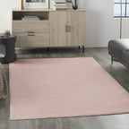 Nourison Home Nourison Essentials Pink 6' x 9' Area Rug - Easy Clean, Non Shedding, Bed Room, Living Room, Dining Room, Kitchen (6' x 9')