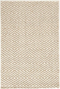Dash and Albert Cocchi Handwoven Wool Rug, 7.5 X 9.5 Feet, Neutral Geometric Pattern - Premium Luxury Hotel Quality Soft Breathable Hypoallergenic Machine Washable Easy Care All Season Comfortable