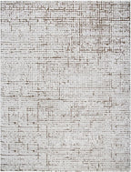 Livabliss x Our PNW Home Cascade Minimalist Area Rug, 2'7" x 12', Brown
