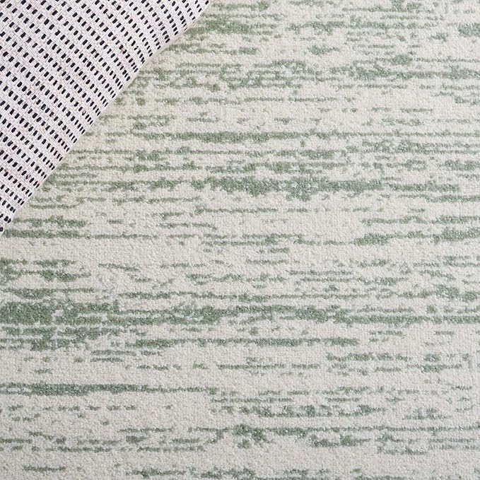 SAFAVIEH Adirondack Collection Area Rug - 5'1" x 7'6", Sage & Ivory, Modern Ombre Design, Non Shedding & Easy to Clean, Ideal for Living Room, Bedroom, Office, Dining Space (ADR113X)