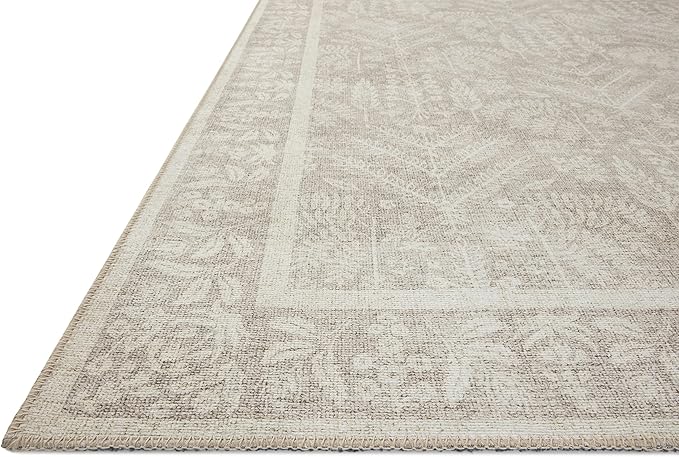 Loloi Rifle Paper Co. Maison Collection MAO-02 Bough Natural 8'-4" x 11'-6", .19" Pile Height, Area Rug