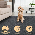 jxgzyy Runner Rugs 2'11" x 16'5", Non Slip Entrance Doormat, 0.25” Thickness Indoor Outdoor Carpet Runner with Rubber Backing, Waterproof Custom Size Heavy Duty Floor Mat for Hallway Laundry Patio