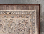 Unique Loom Sialk Hill Collection Area Rug - Washington (7' 10" Square Brown/Black)