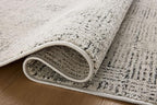 Loloi Kamala Collection KAM-01 Grey/Graphite 9'-2" x 13' Area Rug