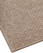 Color&Geometry Door Mat 3'x12' Runner Rug with Rubber Backing, Non Slip Washable Hallway Runner Kitchen Runner Rug, Carpet Runners for Hallway Living Room Bedroom, Beige (Rolled-up NO Creases)