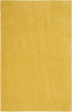 Nourison Home Nourison Essentials Yellow 2' x 4' Area Rug - Easy Clean, Non Shedding, Bed Room, Living Room, Dining Room, Kitchen (2' x 4')