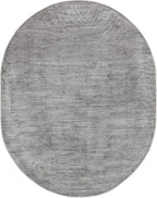 Unique Loom Finsbury Collection Area Rug - Kate (7' 10" x 10' Oval, Gray/ Ivory)