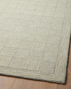 Loloi Chris Loves Julia Francis Collection FRA-03 Silver/Sky 2'-3" x 3'-9" Accent Rug