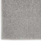 Nourison Home Nourison Essentials Silver Grey 6' x 9' Area Rug - Easy Clean, Non Shedding, Bed Room, Living Room, Dining Room, Kitchen (6' x 9')