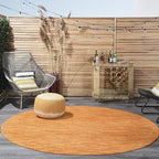 Nourison Home Nourison Essentials Sunburst 8' x Round Area Rug - Easy Clean, Non Shedding, Bed Room, Living Room, Dining Room, Kitchen (8' x Round)