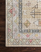 Loloi II Skye Collection SKY-04 Gold/Blush 3'-6" x 5'-6" Accent Rug