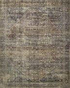 Loloi Amber Lewis Morgan Collection MOG-05 Spice/Lagoon 2'-3" x 11'-6" 38" Thick Runner Rug feat. CloudPile, Neutral, Room Décor, Vintage Inspired, Livingroom, Bedroom, Dining Area