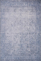 Loloi Loren Collection LQ-09 Slate 2'-6" x 7'-6" Runner Rug