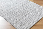 Mark&Day Area Rugs, 5x7 Mariette Global Medium Gray Area Rug, Silver Grey Carpet for Living Room, Bedroom or Kitchen (5'3" x 7')