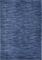 Nourison Home Nourison Essentials Navy Blue 5' x 8' Area Rug - Easy Clean, Non Shedding, Bed Room, Living Room, Dining Room, Kitchen (5' x 8')