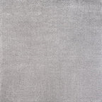 Eyely UES100K-7SQ Supersoft Haze Solid Low-Pile Indoor Area Rug, Coastal, Bohemian, Minimalist, Classic, Casual for Bedroom,Kitchen,Living Room,Non Shedding,Easy-Washing, Gray, 7' Square