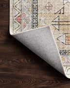 Loloi II Skye Collection SKY-04 Gold/Blush 3'-6" x 5'-6" Accent Rug