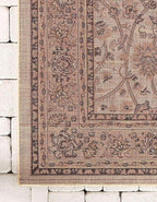 Unique Loom Sialk Hill Collection Area Rug - Washington (3' 3" x 5' 3" Rectangle Ivory/Black)
