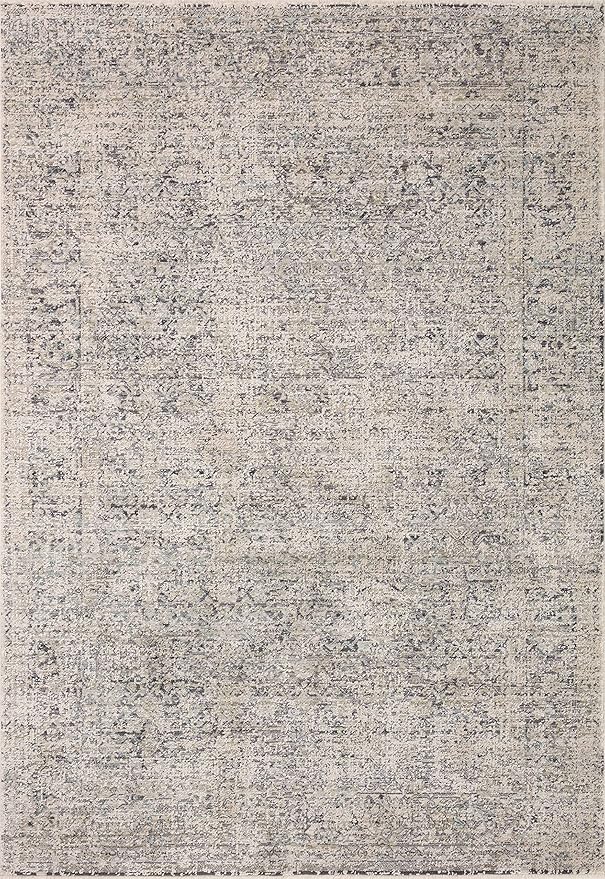 Loloi Amber Lewis Alie Collection ALE-01 Stone/Mist 9'-6'' x 13'-1'', .13'' Pile Height, Area Rug