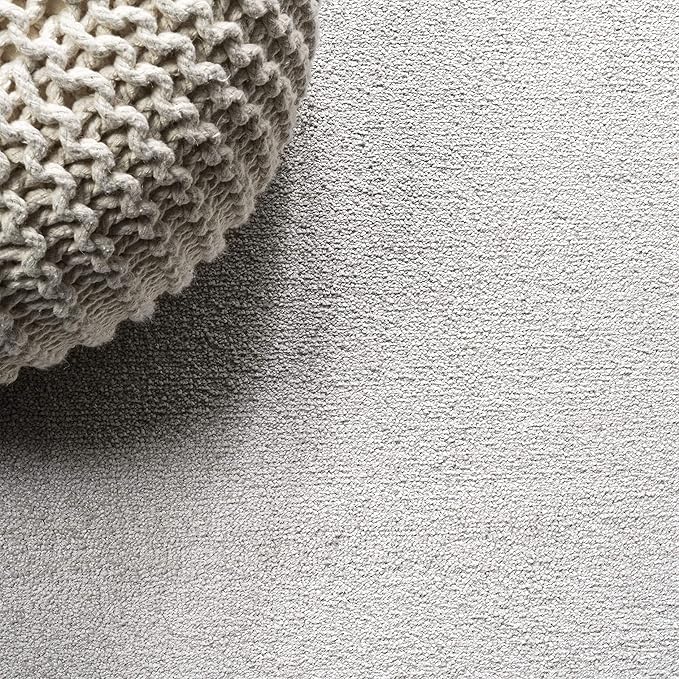 JONATHAN Y Haze Solid Low-Pile Ivory Indoor Area Rug 9x12, Coastal,Bohemian,Minimalist,Classic, Easy-Cleaning for Living Room,Bedroom,Kitchen,Pet Friendly,Non-Shedding (SEU100D-9)