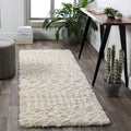 Livabliss Hapsburg Moroccan Shag Runner Area Rug,2'7" x 12',Beige
