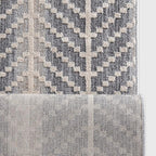 Well Woven Custom Size Hallway & Stair Runner- Harlow Rhodes Grey 31 Inches Wide x 85 Feet Long Runner (31" x 85') Runner Rug - Contemporary Design, Ultra-Soft, Easy-Clean