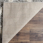 SAFAVIEH Dallas Shag Collection Runner Rug - 2'3" x 16', Grey & Ivory, Trellis Design, Non-Shedding & Easy Care, 1.5-inch Thick Ideal for High Traffic Areas in Living Room, Bedroom (SGD257G)