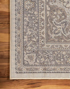 Unique Loom Reza Collection Traditional Persian Style Area Rug, 2 ft 2 in x 3 ft, Ivory/Brown