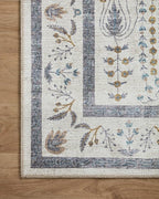 Loloi Rifle Paper Co. Maison Collection MAO-05 Wisteria Cream 2'-0" x 5'-0", .19" Pile Height, Accent Rug