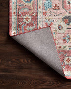 Loloi II Skye Collection SKY-05 Brick/Ocean 2'-3" x 3'-9" Accent Rug