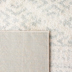 SAFAVIEH Tulum Collection Area Rug - 5'3" x 7'6", Ivory & Light Grey, Moroccan Boho Tribal Design, Non-Shedding & Easy to Clean, Ideal for Living Room, Bedroom, Dining Space (TUL272G)