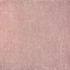 Eyely UES100P-7SQ Supersoft Haze Solid Low-Pile Indoor Area Rug, Coastal, Bohemian, Minimalist, Classic, Casual for Bedroom,Kitchen,Living Room,Non Shedding,Easy-Washing, Pink, 7' Square