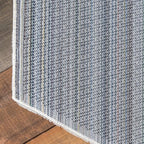 Unique Loom Solo Collection Area Rug - Calabasas (7' 10" Octagon, Snow White)