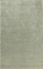 JONATHAN Y Haze Solid Low-Pile Green Indoor Area Rug 4x6, Coastal,Bohemian,Minimalist,Classic, Easy-Cleaning for Living Room,Bedroom,Kitchen,Pet Friendly,Non-Shedding (SEU100O-4)