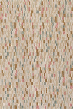 Dash & Albert Ashmore Multi Hand Micro Hooked Wool Rug, 7.5 X 9.5 Feet, Multicolored Geometric Pattern