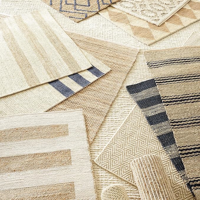 Dash & Albert Cocchi Handwoven Wool Rug, 2.5 X 8 Feet, Tan Geometric Pattern